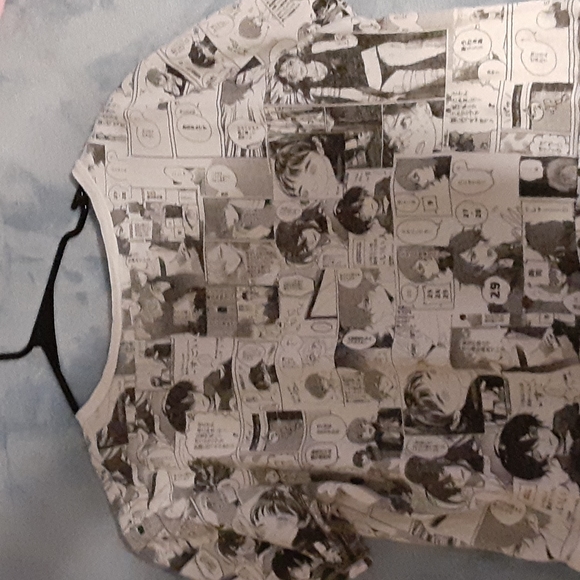 Manga Panel T-shirt - Picture 2 of 3